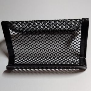 Black Mesh Desk Organizer